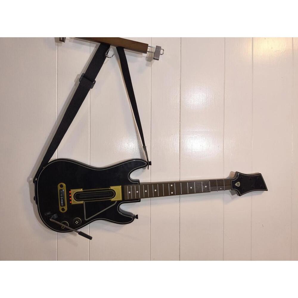 Activision Guitar Hero Hero Power Wireless Controller Xbox 360 PS3 Black Gold